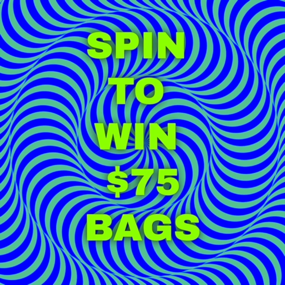 🎯SPIN TO WIN $75 BAGS🎯